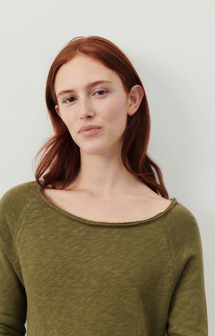 American Vintage Robe Femme Sonoma - BUISSON VINTAGE 67 Manches Longues Vert - H24