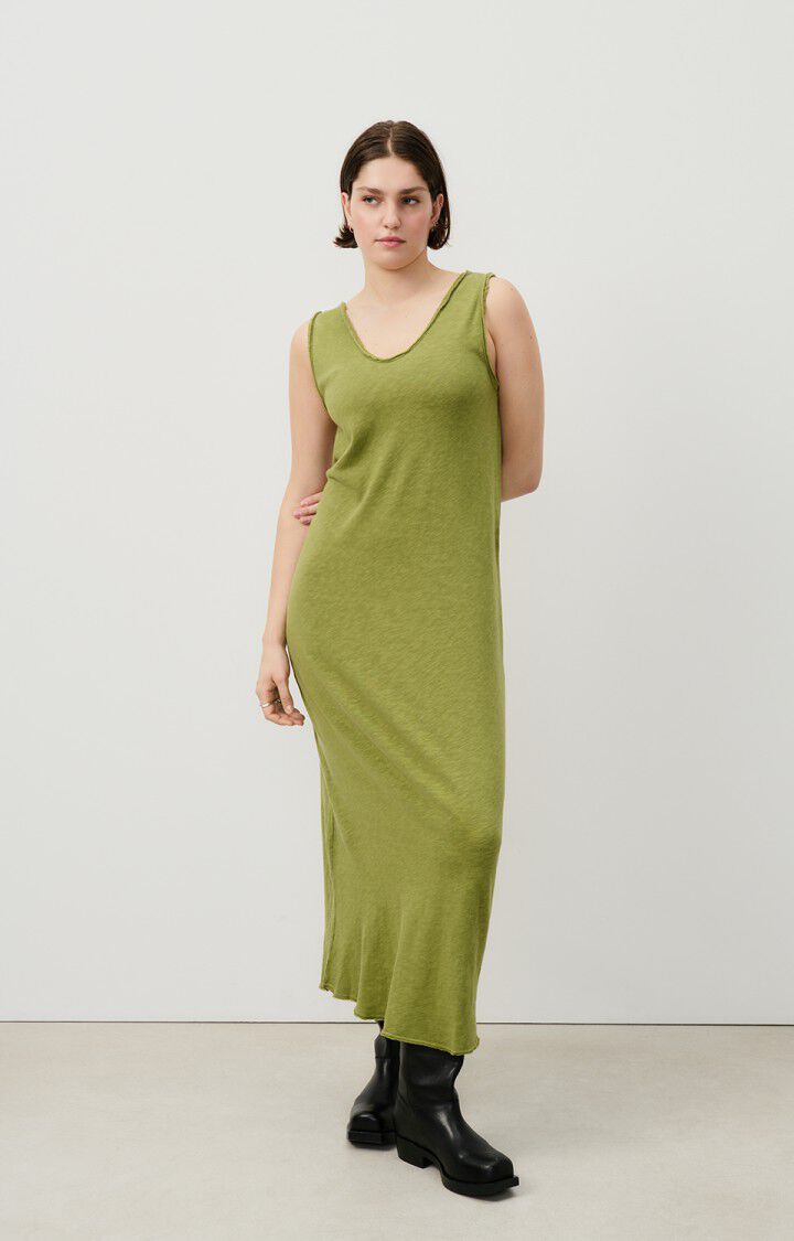 american vintage Robe femme Sonoma - CAMELEON VINTAGE 0 Sans manches Vert - H24