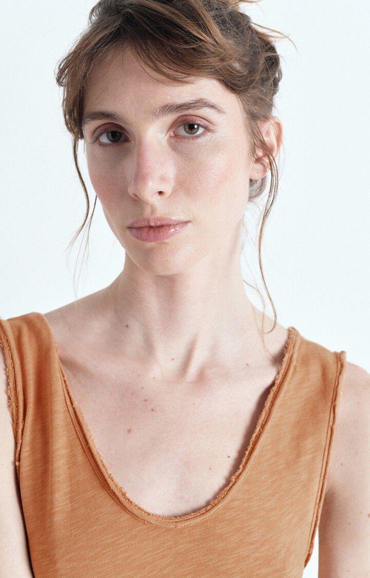 American Vintage Robe Femme Sonoma - NOISETIER VINTAGE 0 Sans Manches Marron - E25