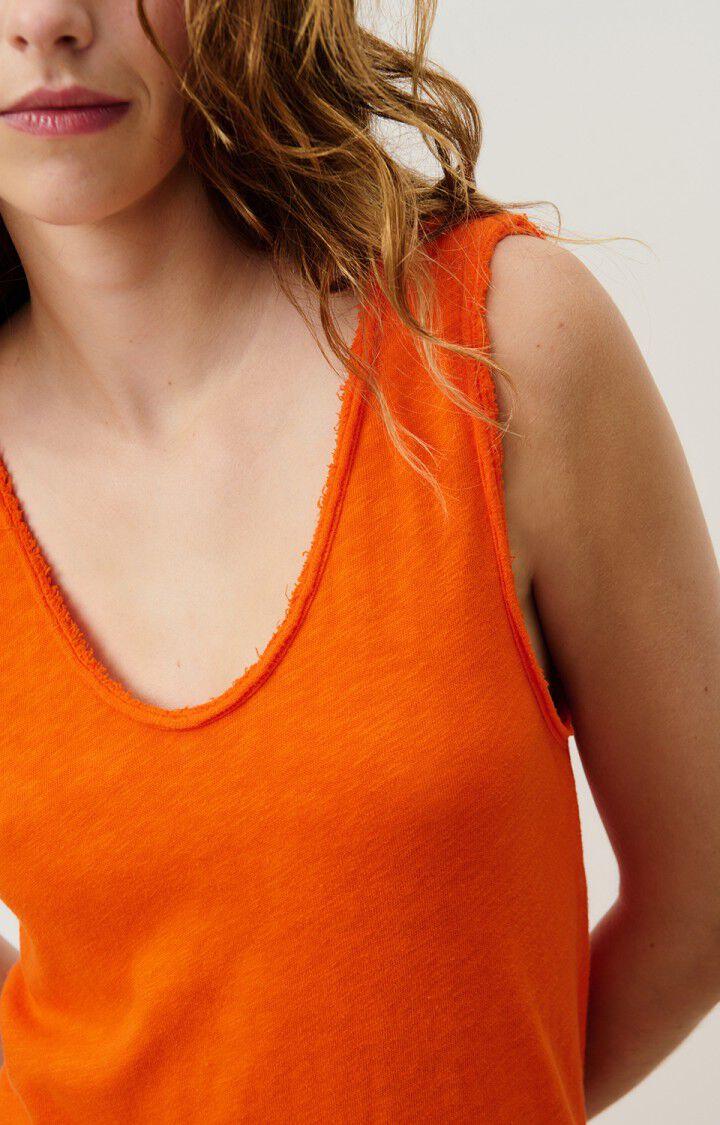 American Vintage Robe Femme Sonoma - ORANGE VINTAGE 0 Sans Manches Orange - H24