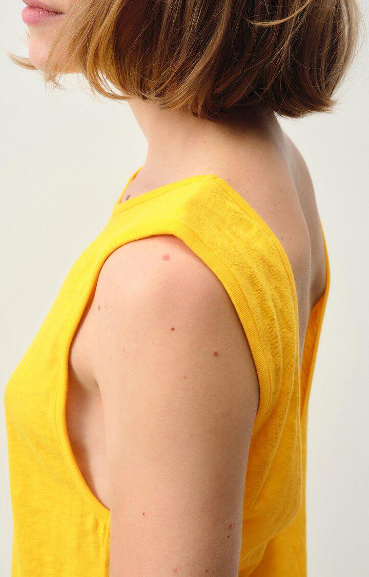 American Vintage Robe Femme Sully - POLLEN 0 Sans Manches Jaune - E24