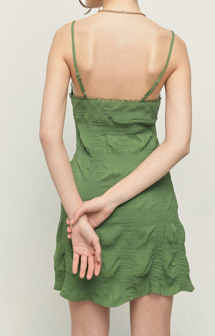 American Vintage Robe Femme Toty - BOA Fines Bretelles Vert - E22