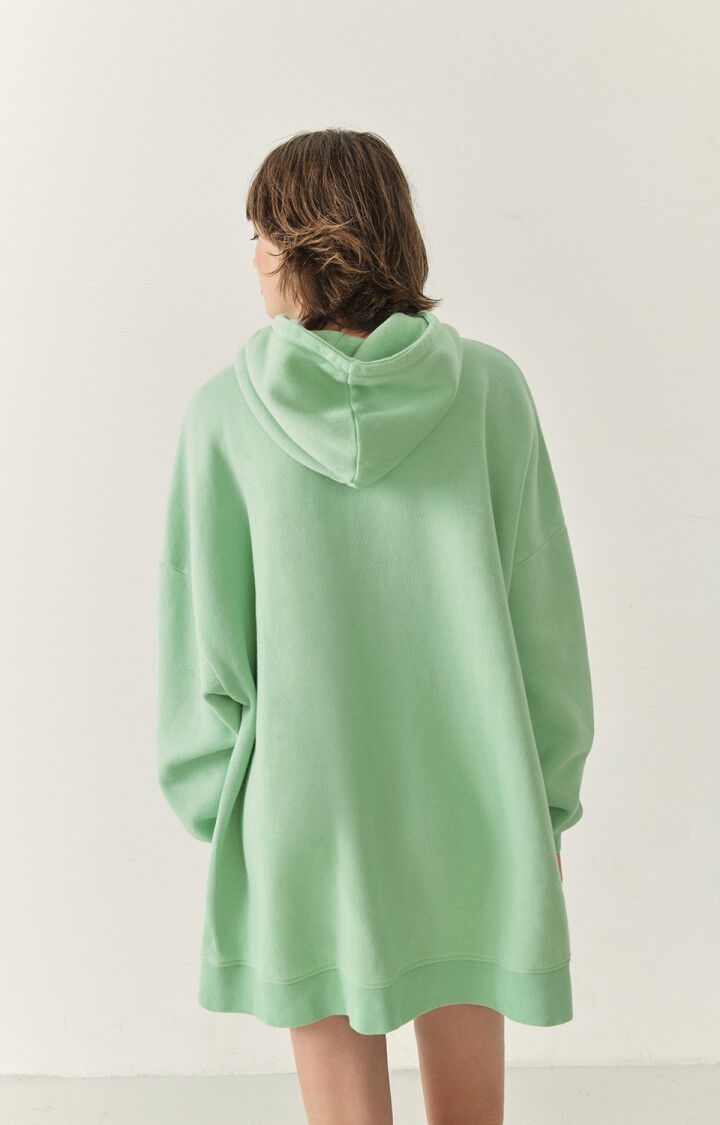 American Vintage Robe Femme Uticity - AMANDIER VINTAGE 49 Manches Longues Vert - H22