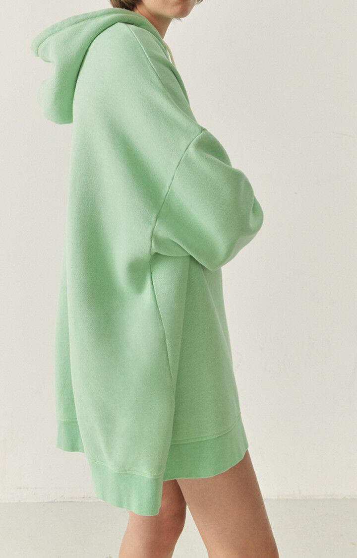 American Vintage Robe Femme Uticity - AMANDIER VINTAGE 49 Manches Longues Vert - H22