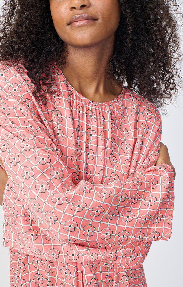 American Vintage Robe Femme Varym - AMY 52 Manches Longues Rose - H24