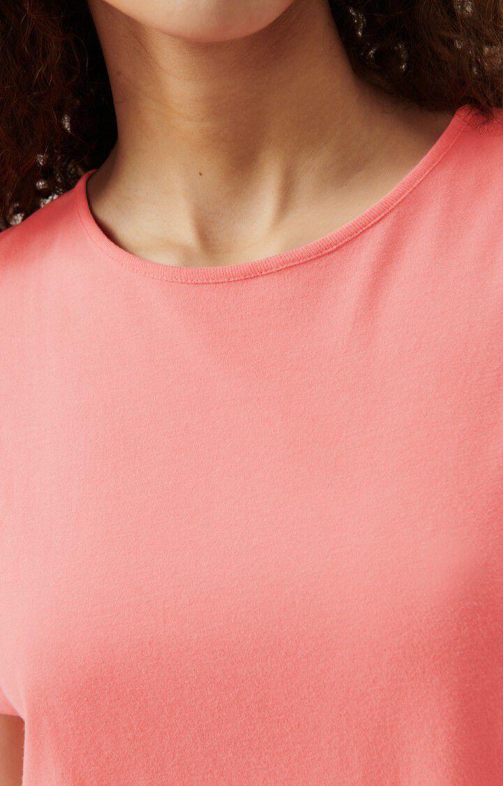 American Vintage Robe Femme Vupaville - CORAIL 16 Manches Courtes Rose - E24