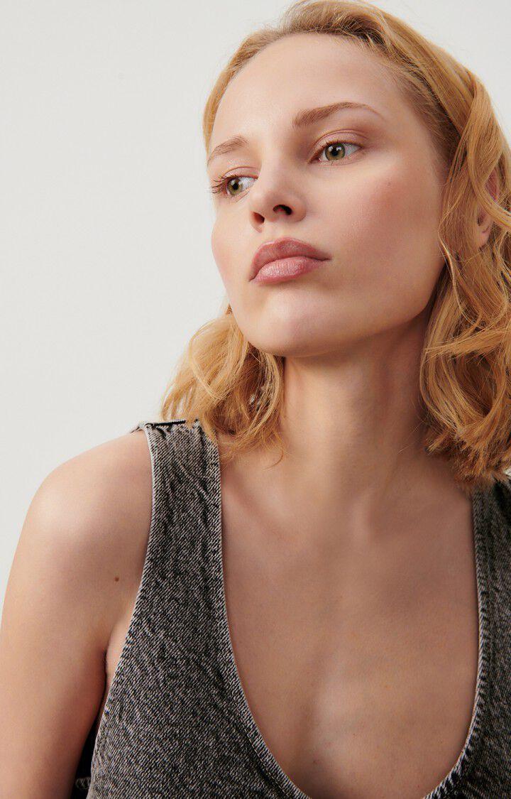 American Vintage Robe Femme Yopday - GREY SALT AND PEPPER 0 Sans Manches Gris - E24