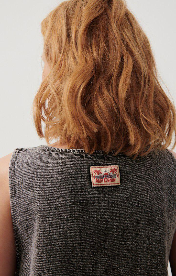 American Vintage Robe Femme Yopday - GREY SALT AND PEPPER 0 Sans Manches Gris - E24