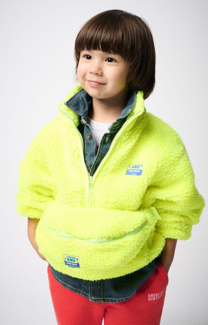 american vintage Sac banane enfant Hoktown - JAUNE FLUO Jaune - E25