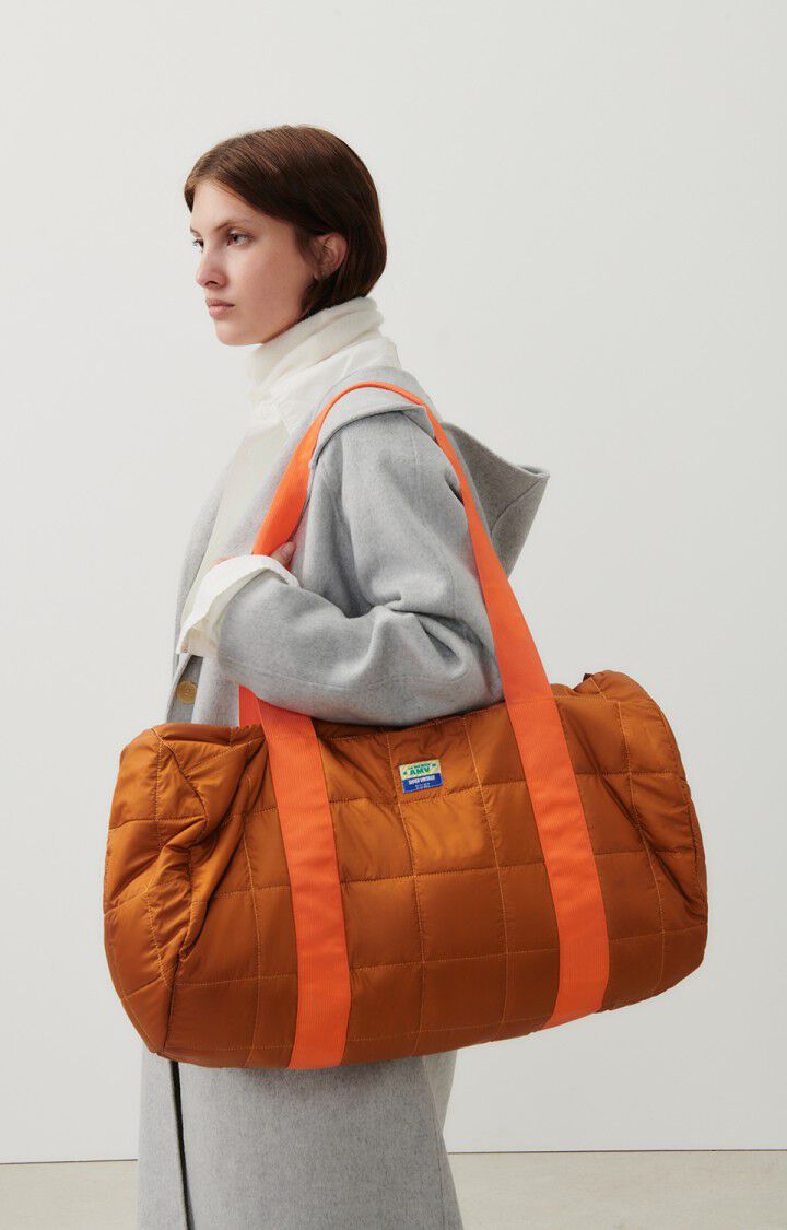 american vintage Sac mixte Zidibay - PAIN D'EPICES Marron - H23