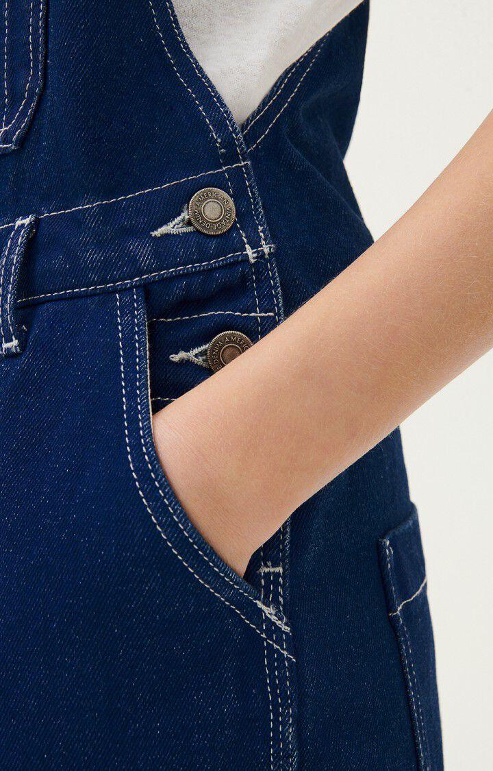 American Vintage Salopette Femme Gambird - INDIGO Fines Bretelles Bleu - E21