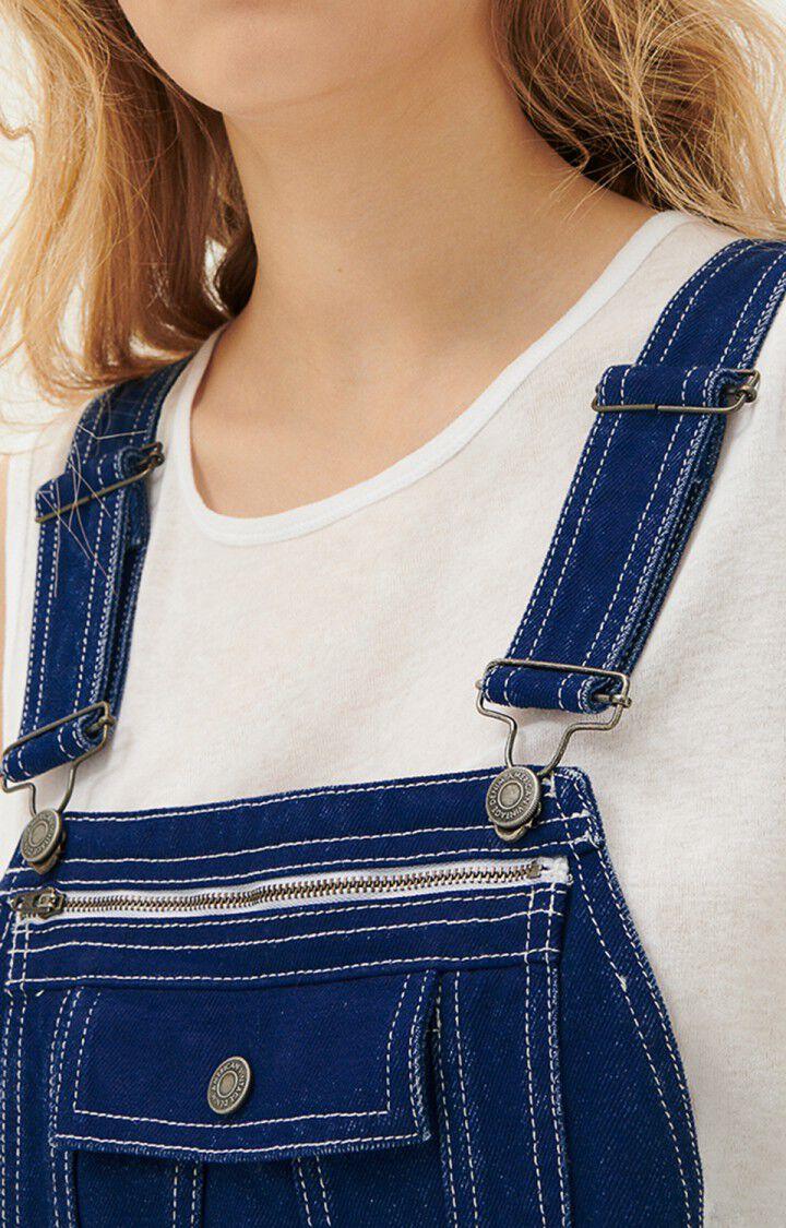 American Vintage Salopette Femme Gambird - INDIGO Fines Bretelles Bleu - E21