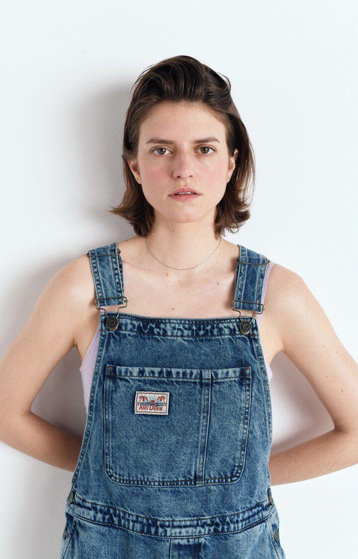 American Vintage Salopette Femme Joybird - STONE Bleu - E25