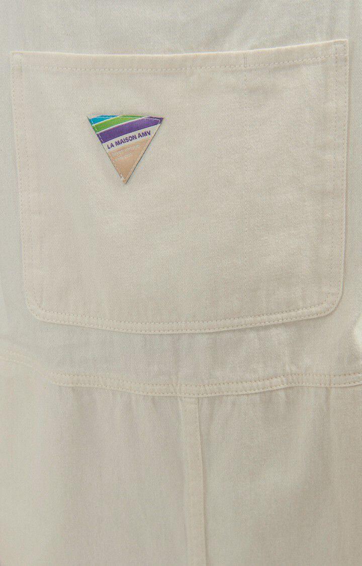 American Vintage Salopette Femme Tirabay - ECRU 0 Sans Manches Beige - H23