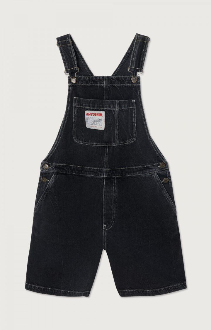 American Vintage Salopette Femme Yopday - BLACK VINTAGE Noir - E25