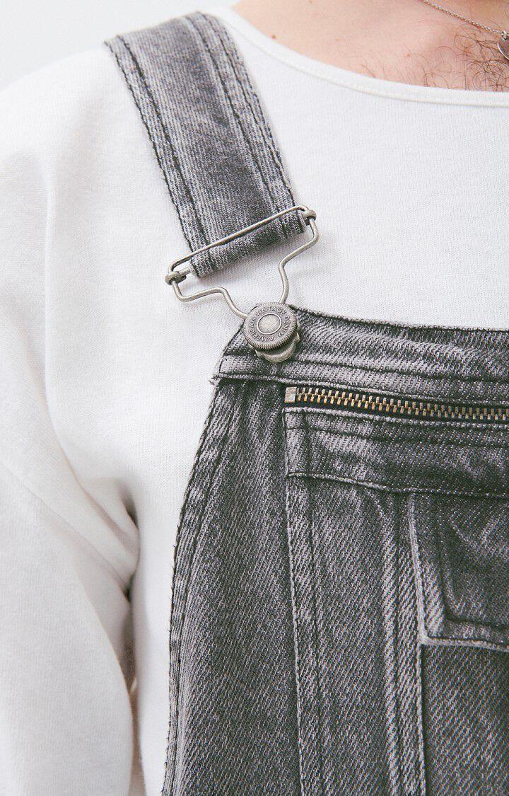 American Vintage Salopette Homme Blinwood - GREY Fines Bretelles Gris - E21