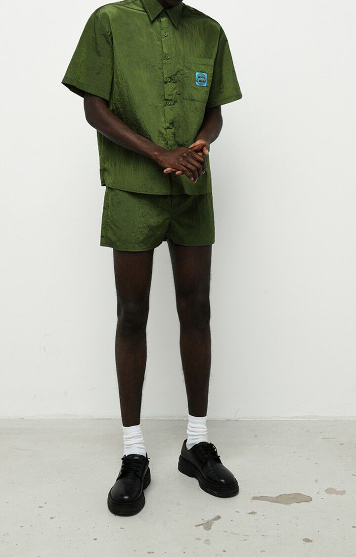 American Vintage Short De Bain Homme Ovostreet - MARAIS Vert - E22