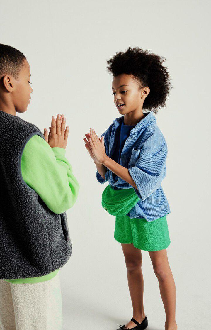 American Vintage Short Enfant Bobypark - VERT FLUO Vert - E25