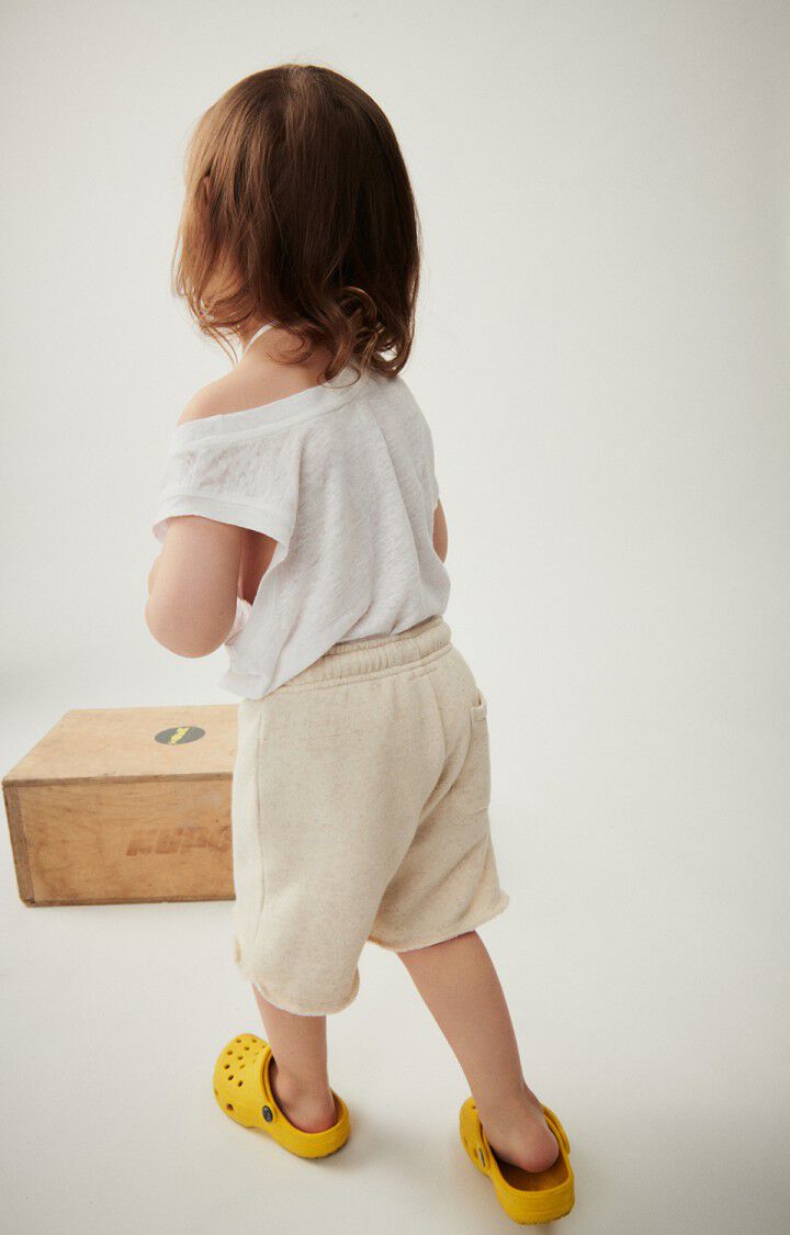 American Vintage Short Enfant Itonay - ECRU CHINE Beige - E25