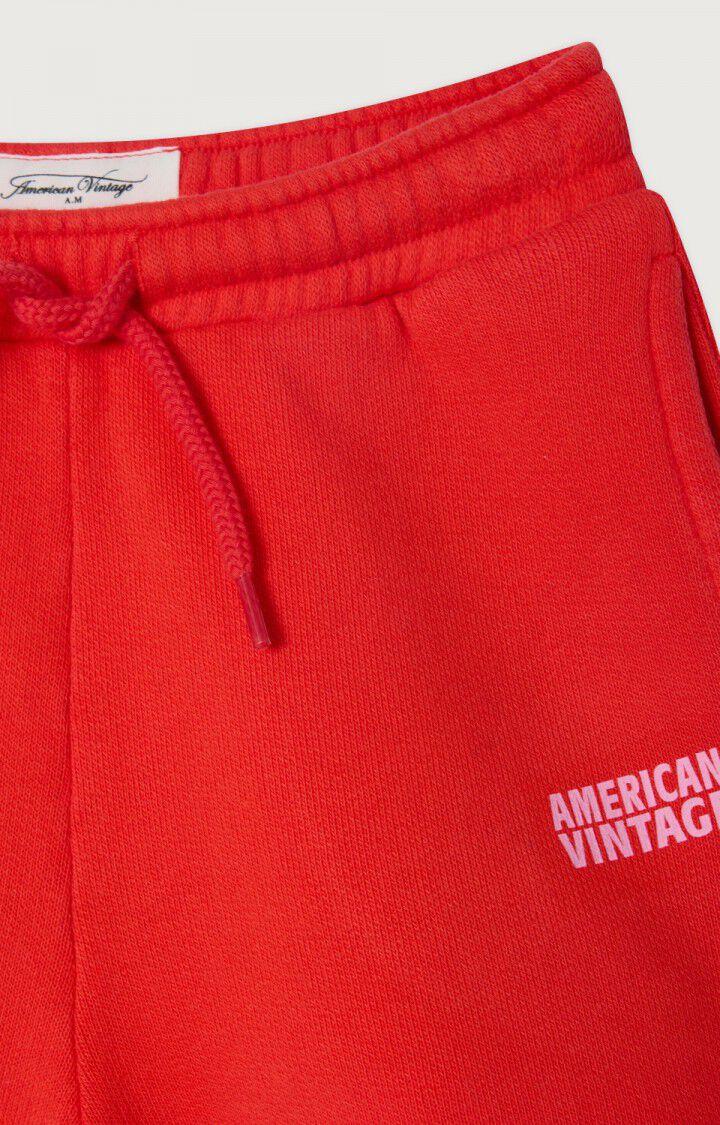 American Vintage Short Enfant Izubird - FRAISE VINTAGE Rouge - E25
