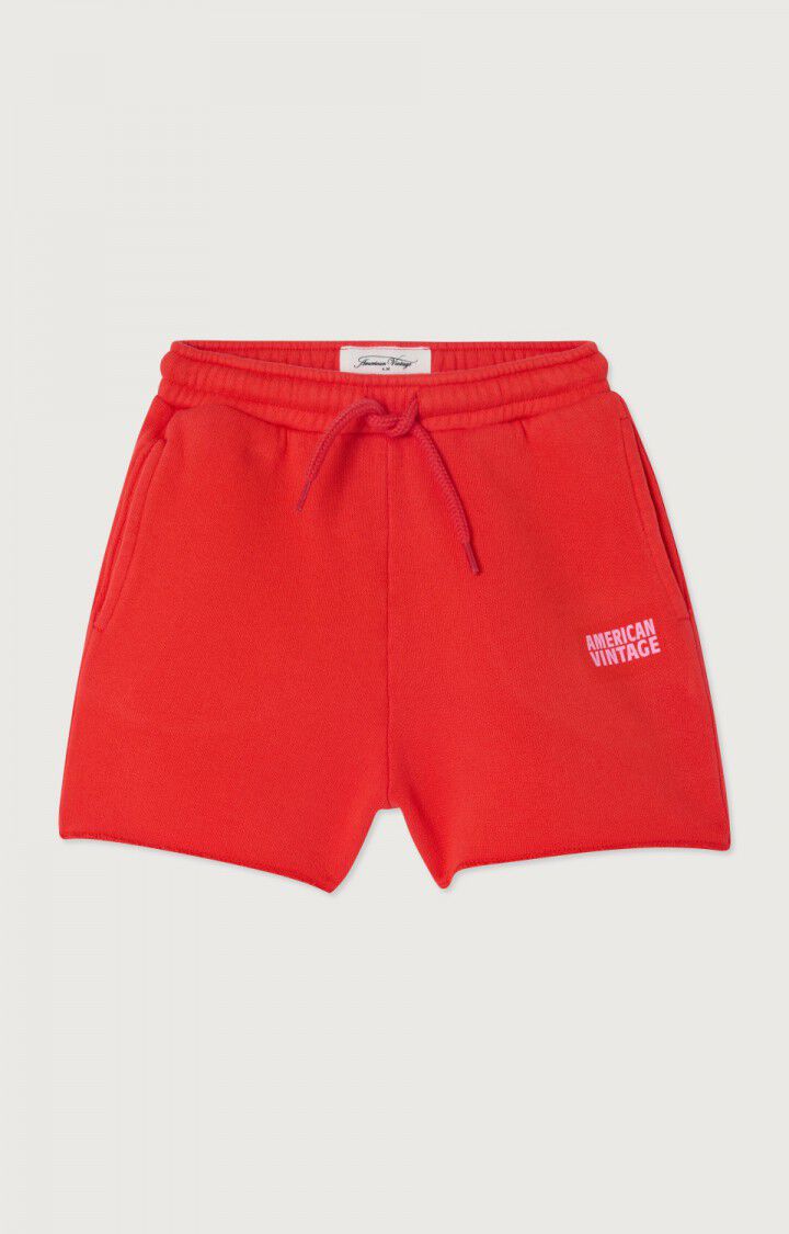 american vintage Short enfant Izubird - FRAISE VINTAGE Rouge - E25
