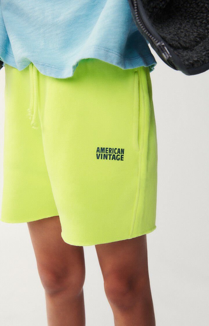 American Vintage Short Enfant Izubird - JAUNE FLUO Jaune - E24