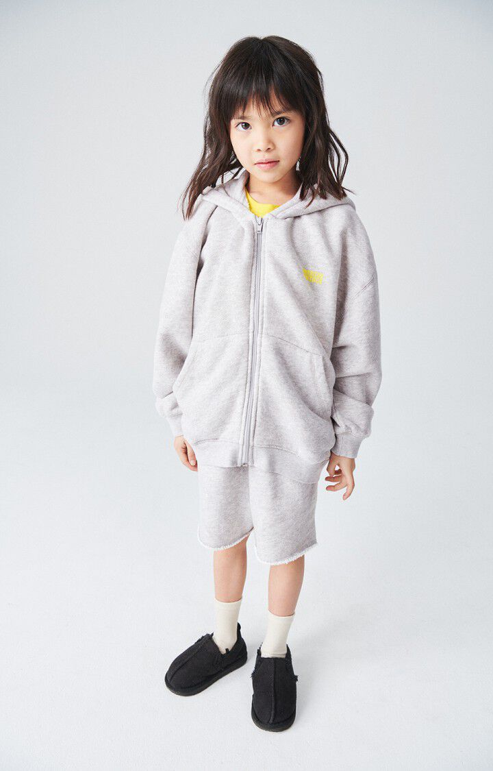 American Vintage Short Enfant Kodytown - POLAIRE CHINE Gris - E25