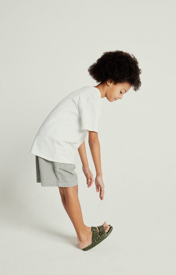 American Vintage Short Enfant Padow - GRISOU VINTAGE Gris - E25