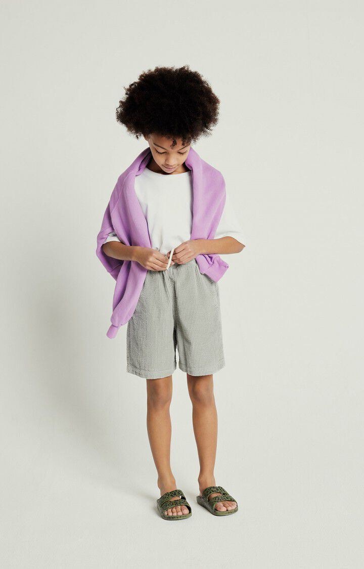 american vintage Short enfant Padow - GRISOU VINTAGE Gris - E25