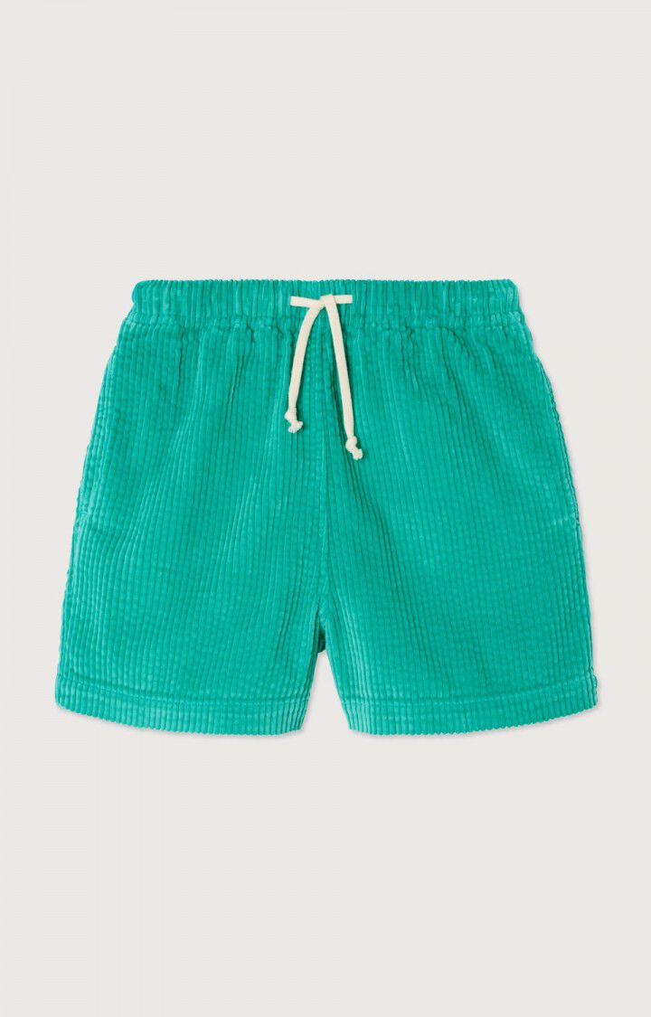 American Vintage Short Enfant Padow - MENTHE A L'EAU Vert - E23