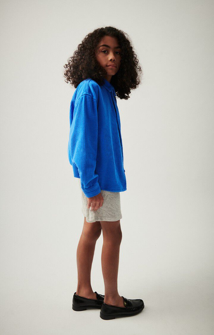 American Vintage Short Enfant Ruzy - GRIS CLAIR CHINE Gris - E24