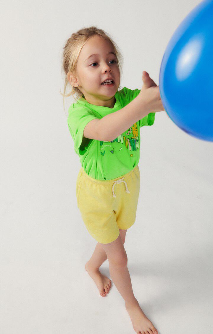 American Vintage Short Enfant Sonoma - BANANE VINTAGE Jaune - E24