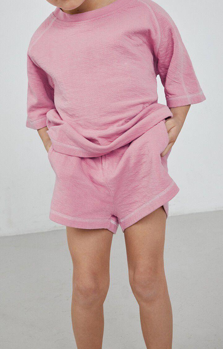 american vintage Short enfant Yatcastle - CHAMALLOW VINTAGE Rose - E23