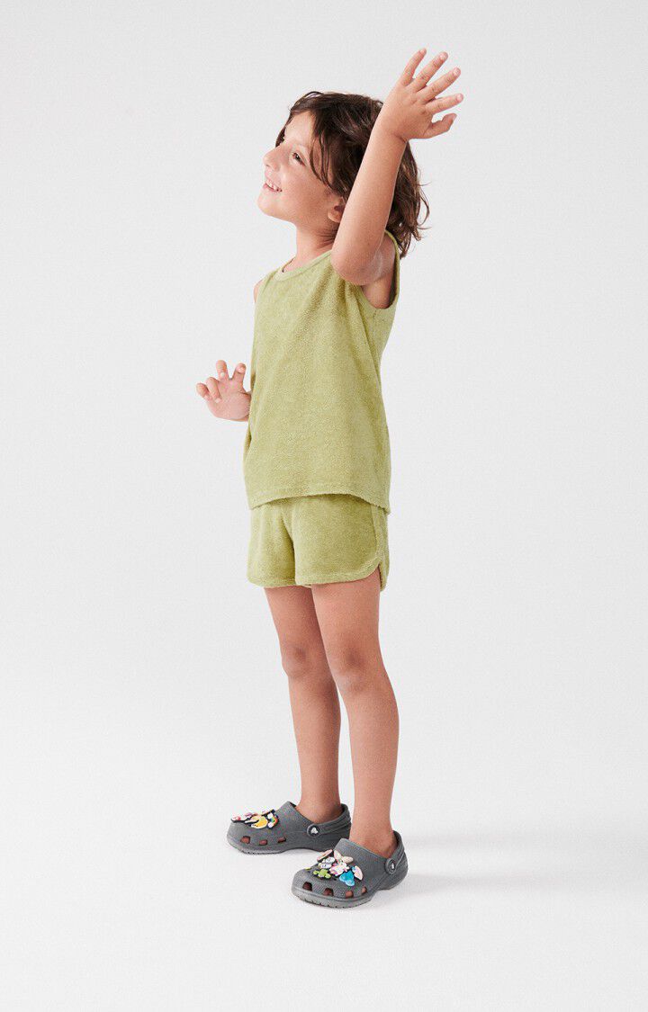 American Vintage Short Enfant Zugywood - WASABI Vert - E23