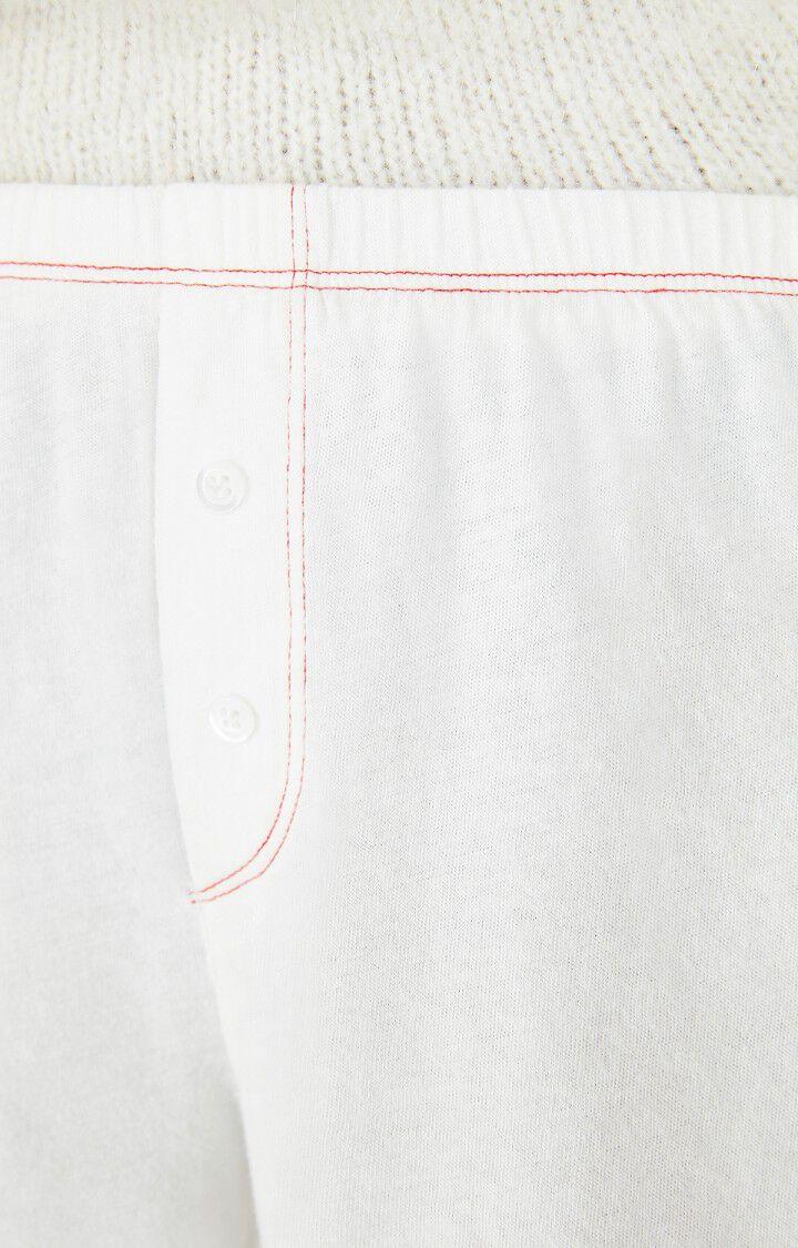 American Vintage Short Femme Bipcat - BLANC Blanc - E20