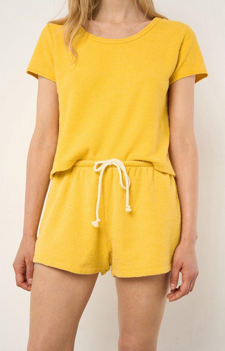 american vintage Short femme Bobypark - ACACIA VINTAGE Jaune - E21