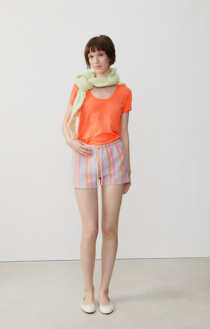 American Vintage Short Femme Bobypark - AXELLE Rose - E24