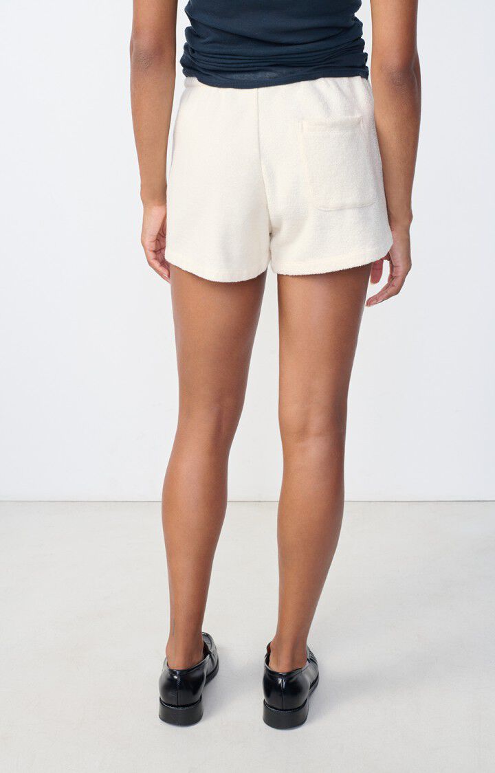 American Vintage Short Femme Bobypark - ECRU Beige - E25