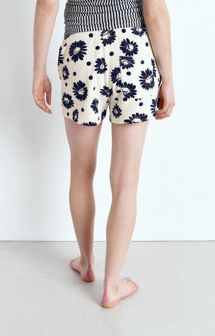 American Vintage Short Femme Bobypark - JEANINE Blanc - E25