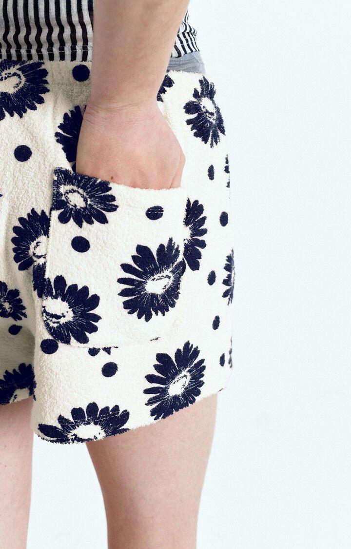 American Vintage Short Femme Bobypark - JEANINE Blanc - E25