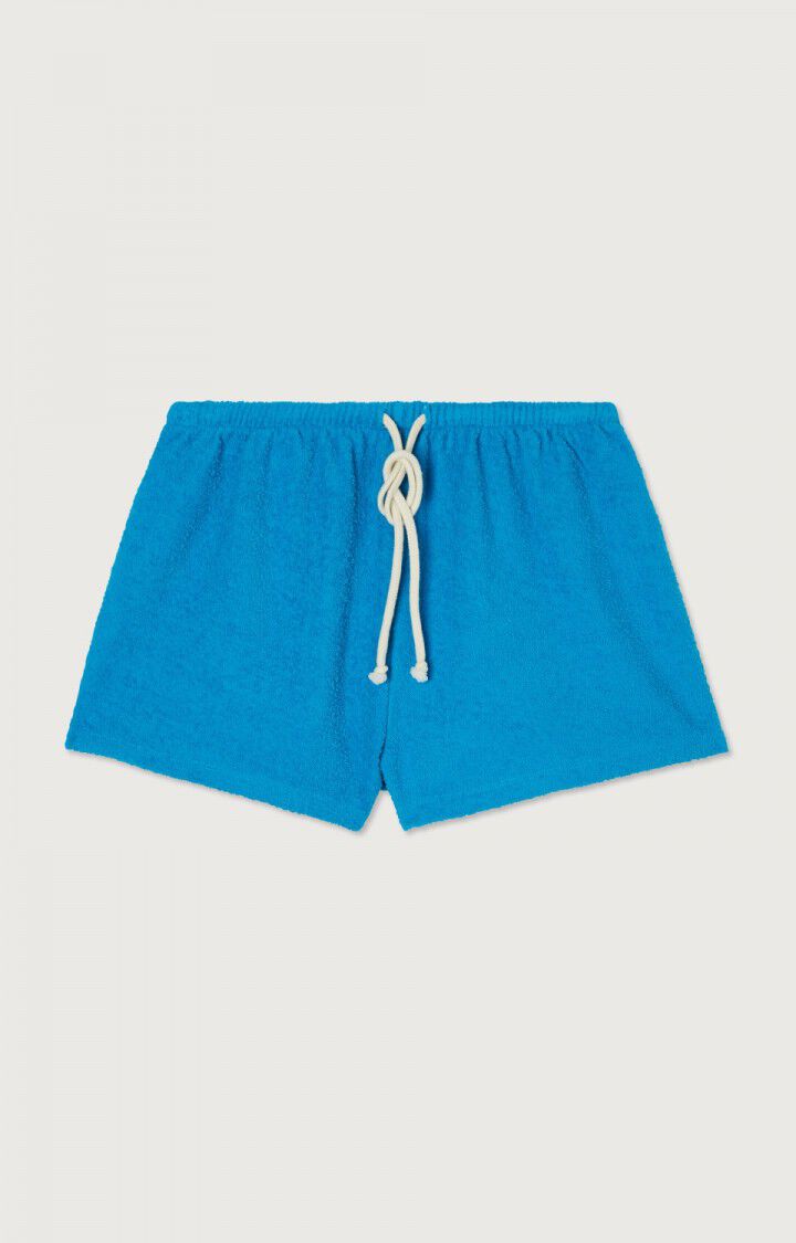american vintage Short femme Bobypark - RIVAGE Bleu - E23B