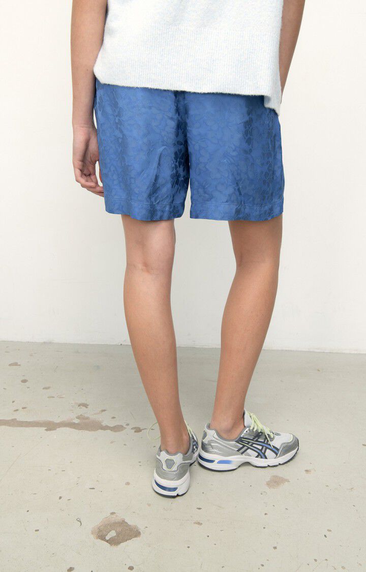 American Vintage Short Femme Bukbay - MARIN Bleu - E22B