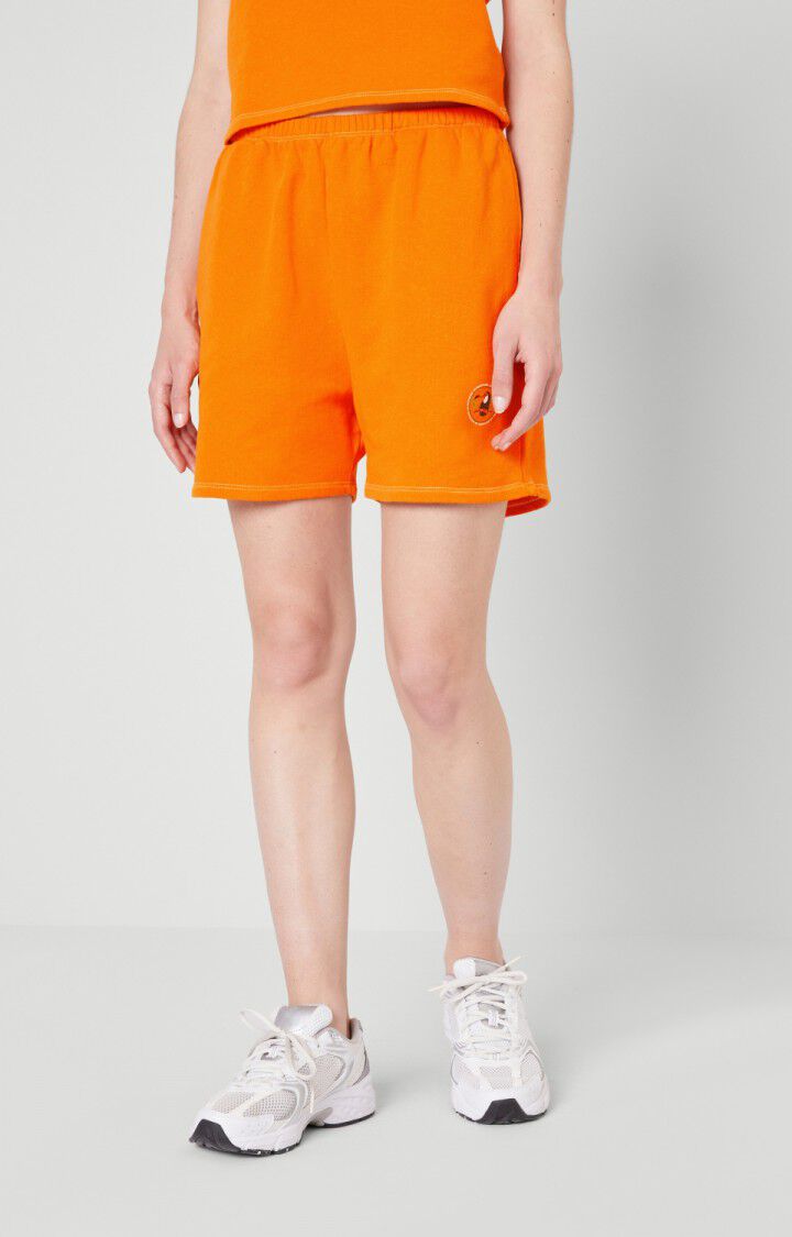 american vintage Short femme Ekowood - BRUGNON Orange - E21