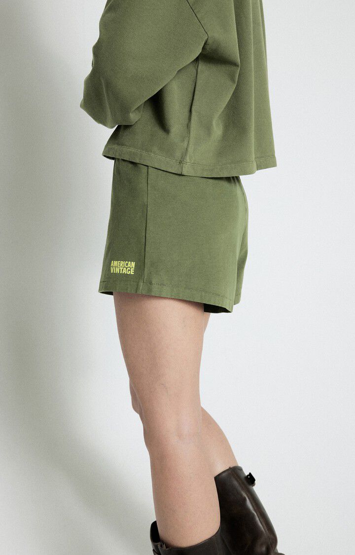 American Vintage Short Femme Fazy - KAKI VINTAGE Vert - E25