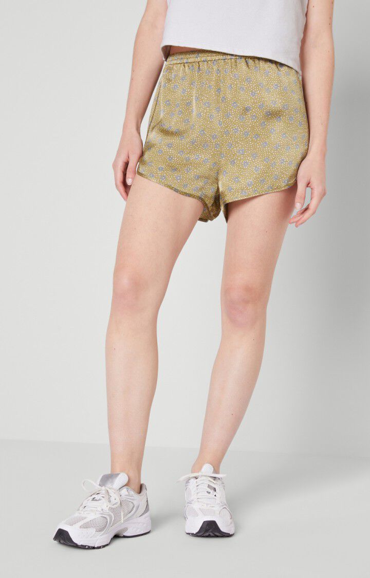 american vintage Short femme Gintown - MARIANNE Vert - H21