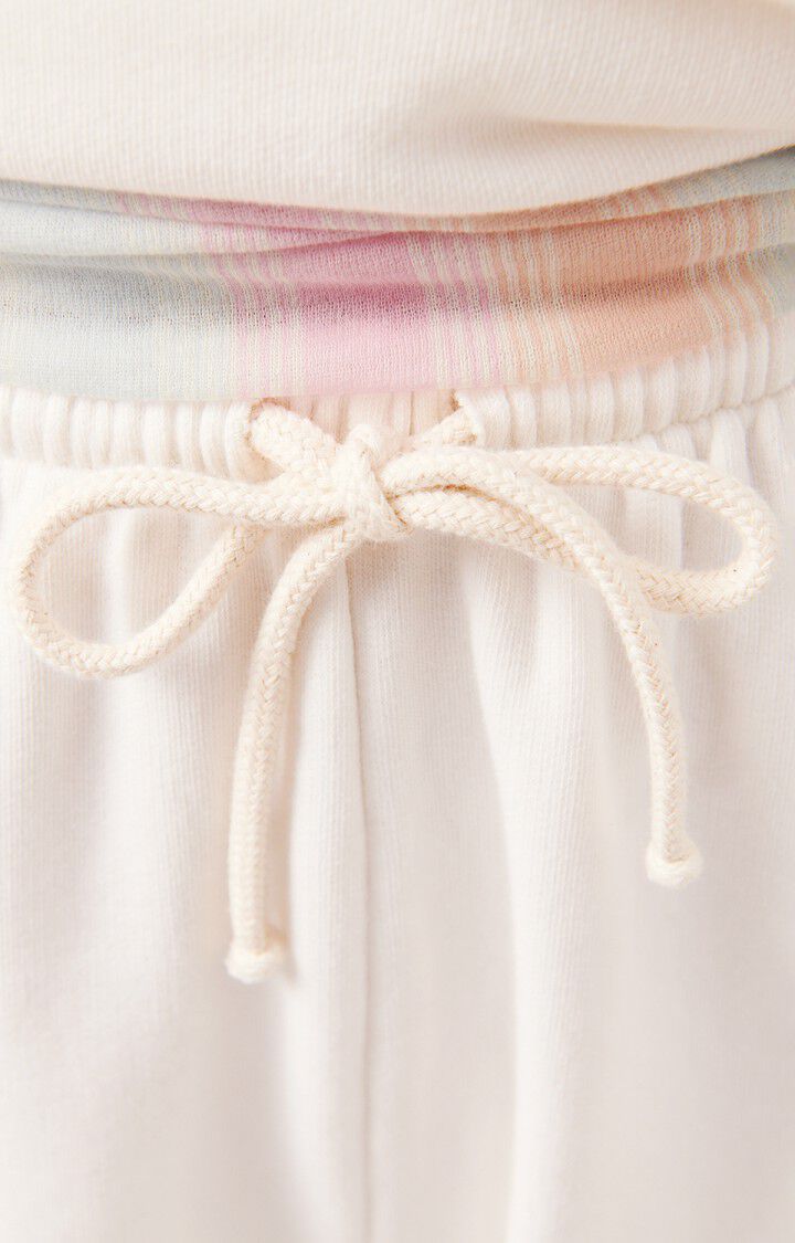 American Vintage Short Femme Hapylife - COLOMBE VINTAGE Blanc - E24