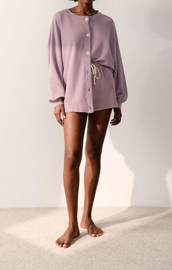 American Vintage Short Femme Hapylife - MAUVE VINTAGE Violet - E22