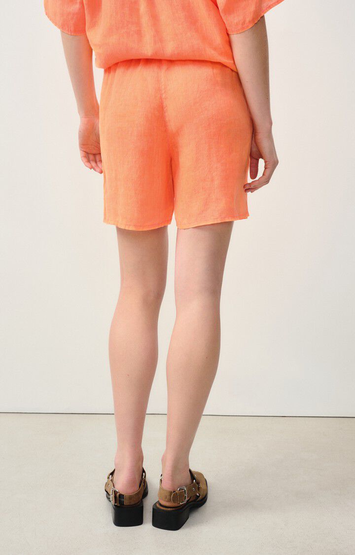 American Vintage Short Femme Ivybo - ORANGE FLUO Orange - E24