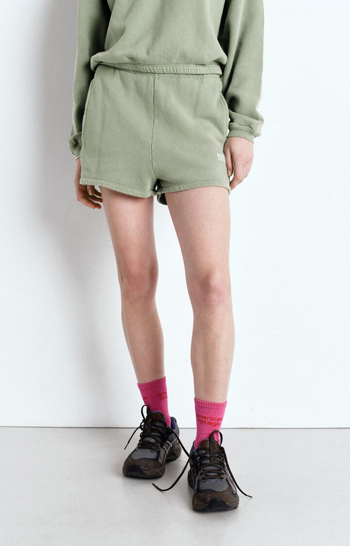 american vintage Short femme Izubird - ARGILE VINTAGE Vert - E25