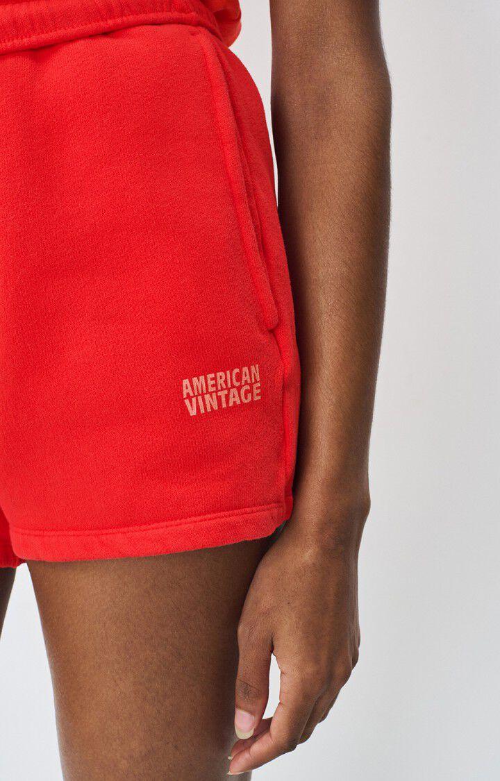 American Vintage Short Femme Izubird - FRAISE VINTAGE Rouge - E25